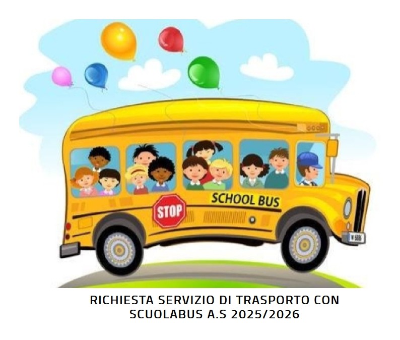 Richiesta servizio di trasporto con scuolabus a.s. 2025/2026
